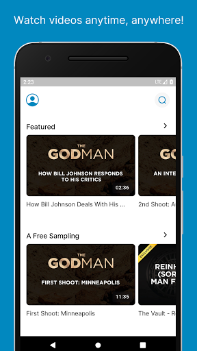 Android application WP TV screenshort