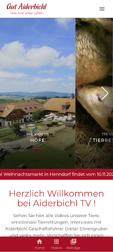 Android application Gut Aiderbichl TV screenshort