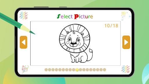 Cute Coloring Fun App Screen 2