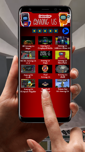 Impostor  Among Us mod skin MCPE