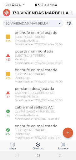 Acabapp Screen 2