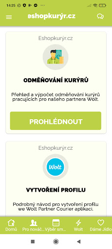 Eshopkurýr.cz Screen 3
