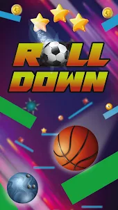 Roll Down: Drop the balls