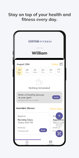 Custom Fitness CR screenshot 1