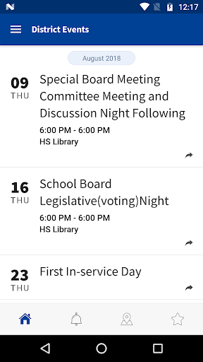 Harbor Creek School District Screen 2