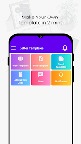 Screenshot 15 Letter Templates Offline android