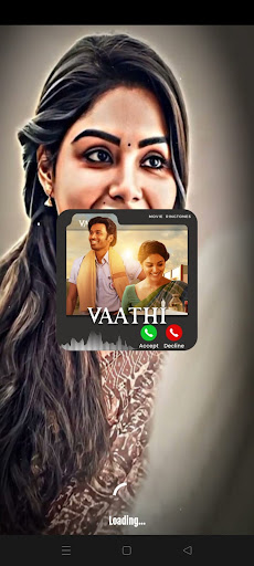 Android application Vaathi Movie Ringtone screenshort