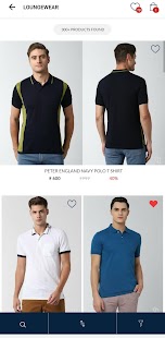 Peter England Online Shopping Screenshot