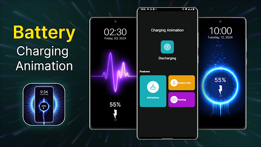 Android application Battery Charging Animation screenshort
