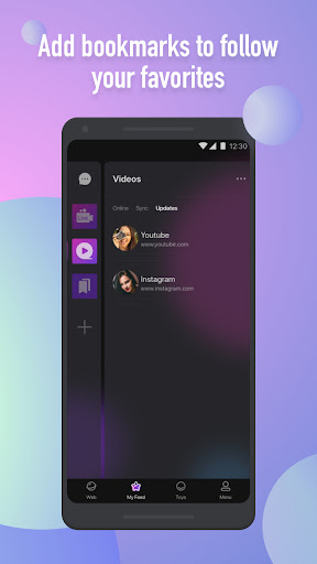 Android application VibeMate screenshort