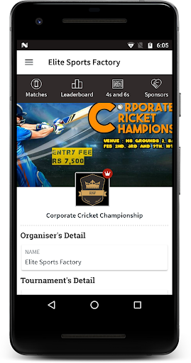 Elite Sports Factory Screen 3