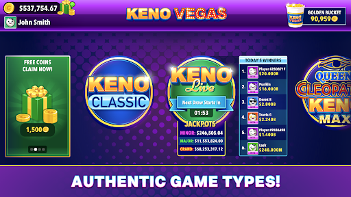 Keno Vegas - Casino Games 2