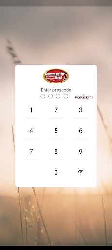 Android application cfbankco screenshort