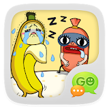 GO SMS Pro Bobo&Banana Sticker icon