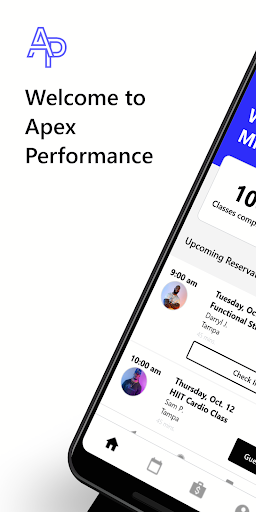 Android application Apex Performance screenshort