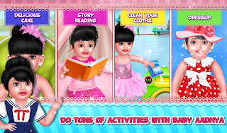 Aadhya's Daily Routine Games - Screenshot 1