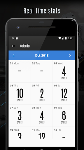 24/25 NHL Schedule & Reminder Screen 3