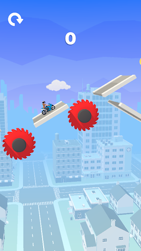 Android application Rider Rush 3D screenshort