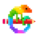Pixel Art -Pixel Art - Malen nach Zahlen 