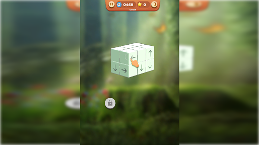 Android application unblock the cube screenshort