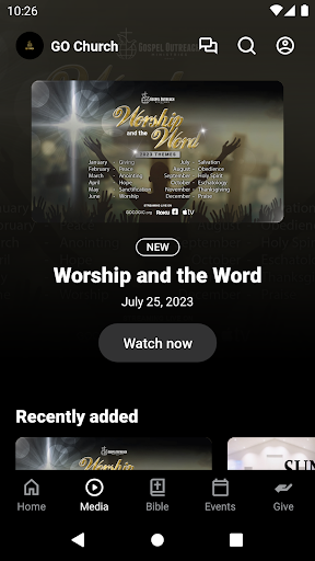 We Are GO Church Screen 2
