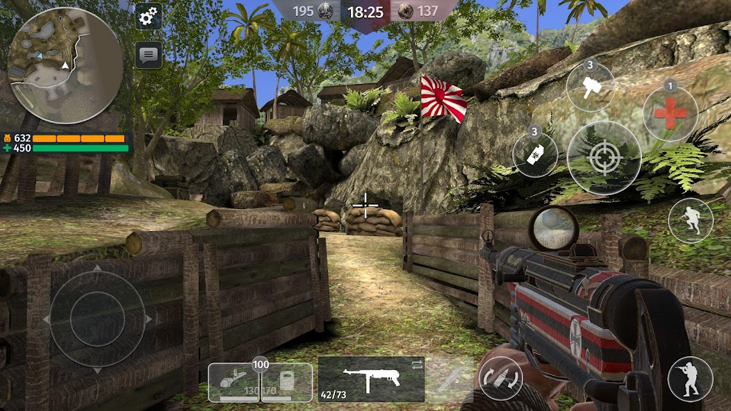 World War 2: Shooting Games 4.12 APK + Mod (Unlimited money) untuk android