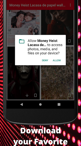 Wallpaper de Money Heist Screen 2