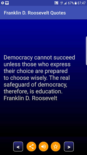 Franklin D. Roosevelt Quotes Screen 2