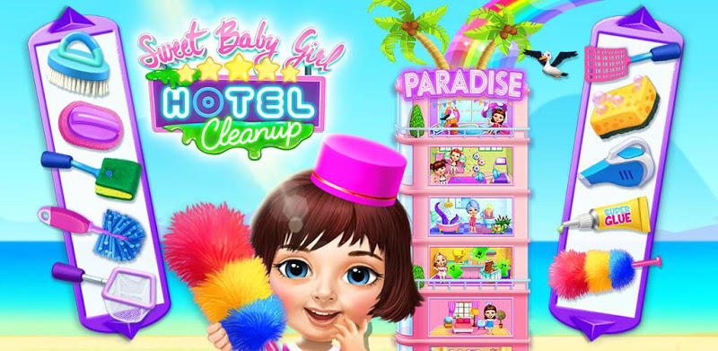 Sweet Baby Girl Hotel Cleanup