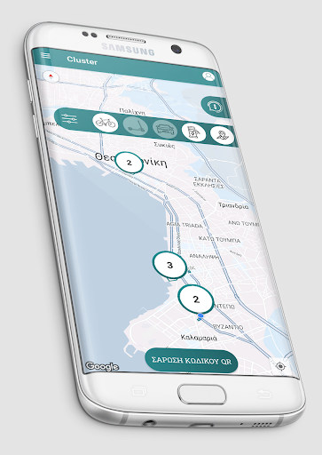 Android application MaaSHub screenshort
