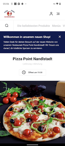 Android application Nandlstadt Pizza Point screenshort