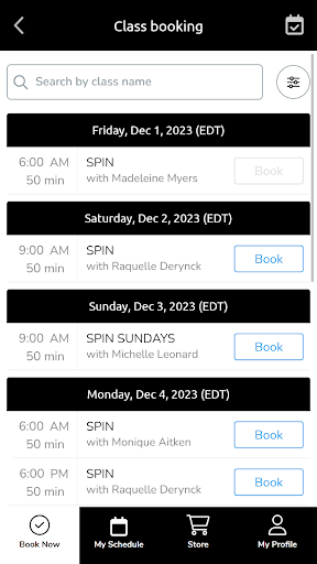 Revolve Spin Company Screen 2