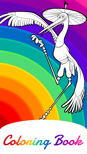 Panda Coloring Book Kung Fu