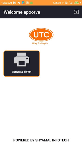 UDAY PARKING TICKET APP Screen 3