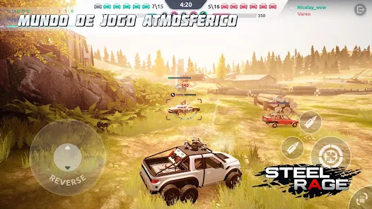 Steel Rage: Mech Cars PvP War – Apps no Google Play