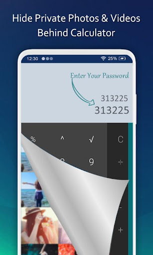 Calculator Lock - Hide Photos Screen 2