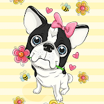 Cover Image of Télécharger Cute French Dog - Wallpaper  APK