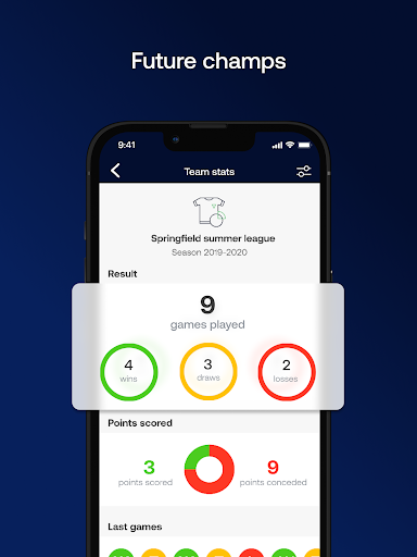 Screenshot of SportEasy