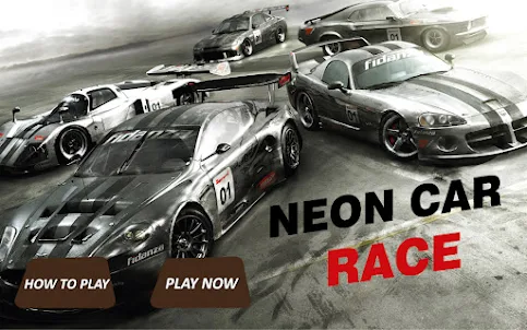 Neon Car Race
