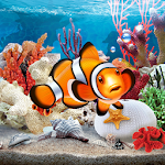 Cover Image of Herunterladen 3D-Aquarium-Live-Hintergrund  APK