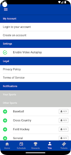 Billikens Athletics Screen 3