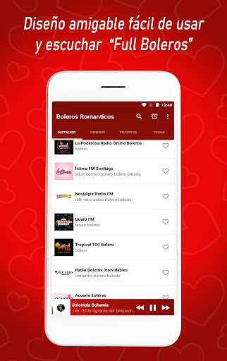 Boleros Romanticos Screen 3