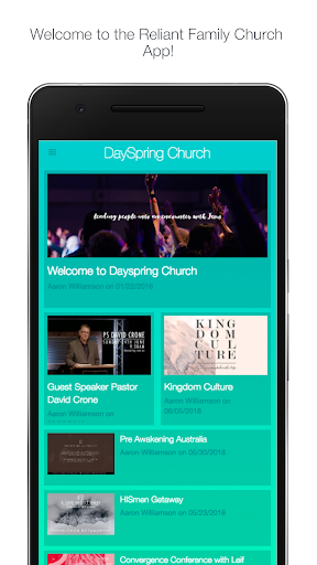 Android application Dayspring Church Australia screenshort
