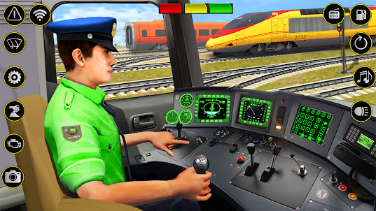 City Train Sim-Train Games 3D