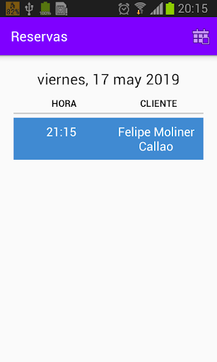 GestAPP Gestion y Control de p Screen 2