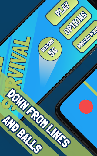 Android application Ball Survival screenshort
