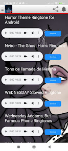 Screenshot 1 Tonos de Merlina android