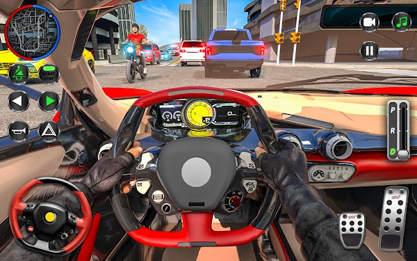 #2. Driving School Sim: Car Games (Android) By: Ecstasy Games