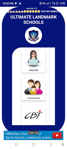 Android application Ultimate Landmark Schools screenshort