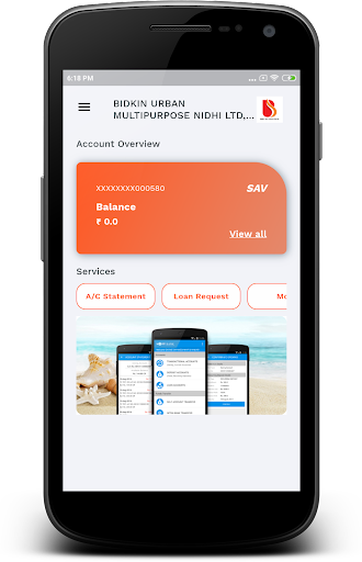 Bidkin Urban Mobile Banking Screen 2